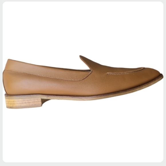 Everlane The Modern Loafer Camel Leather Size 11 - Picture 6 of 11